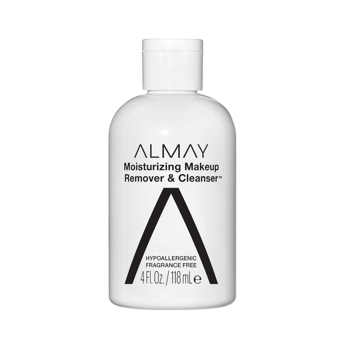 Almay Demaquillant huile-lait en flacon: dissout le maquillage et hydrate la peau.