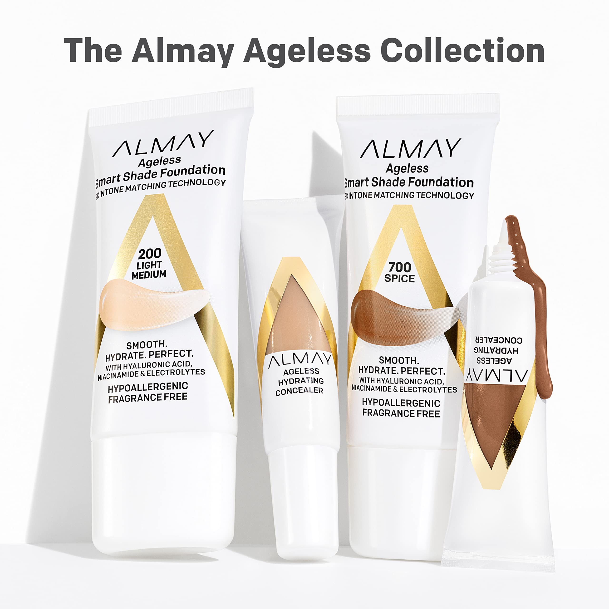 Almay fond de teint intelligent with niacinamide pour teint uniforme