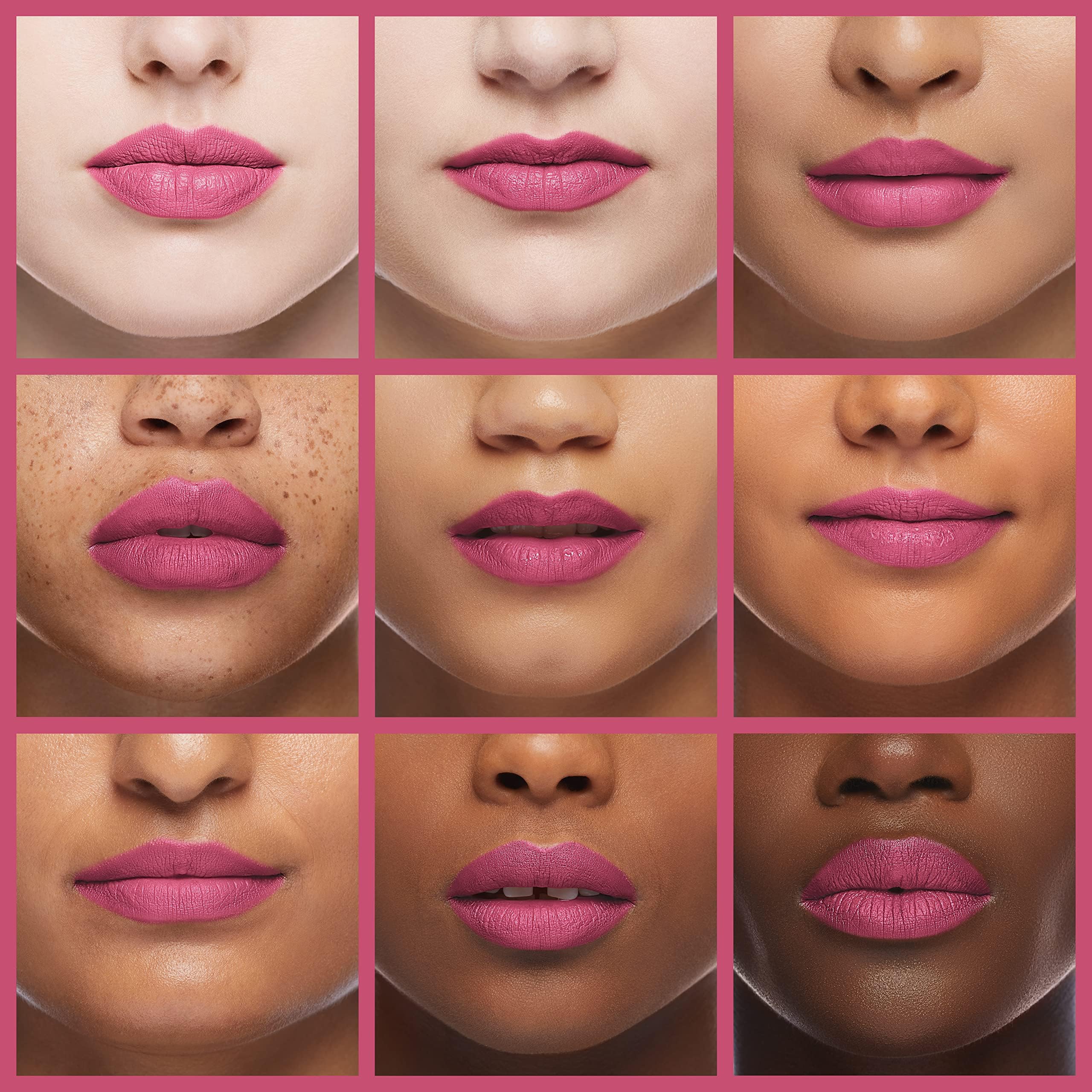 Almay Lip Vibes texture crème soyeuse, confort longue durée.