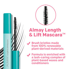 Application fluide sans paquets grâce au mascara Almay.