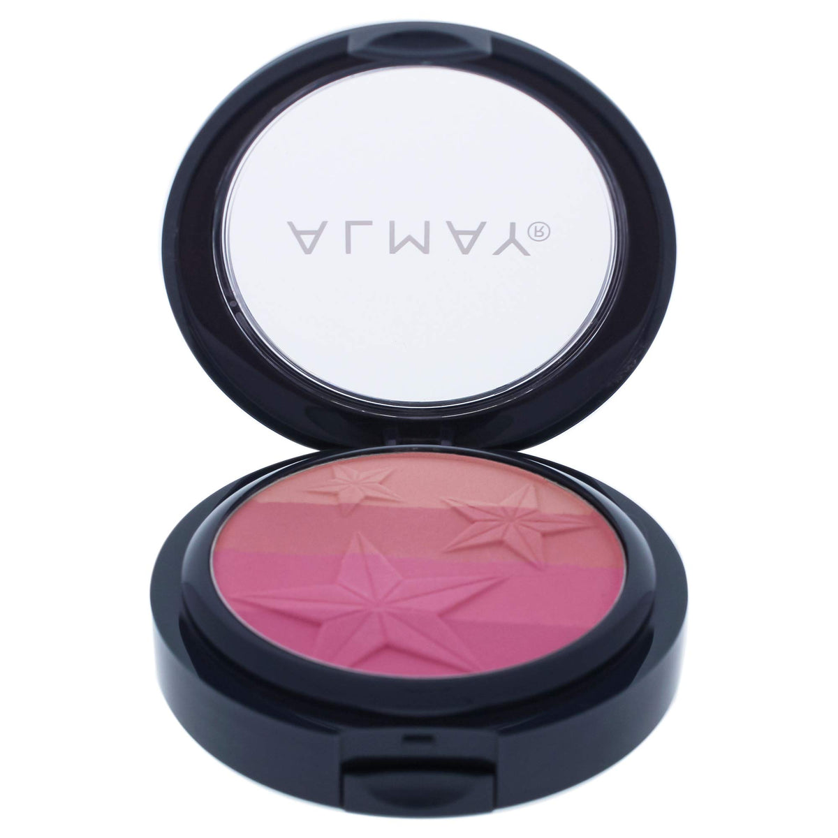 Almay Poudre Blush Rose – palette trio teintes pour un éclat naturel