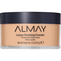 Poudre libre Almay : emballage moderne prêt à l'emploi.