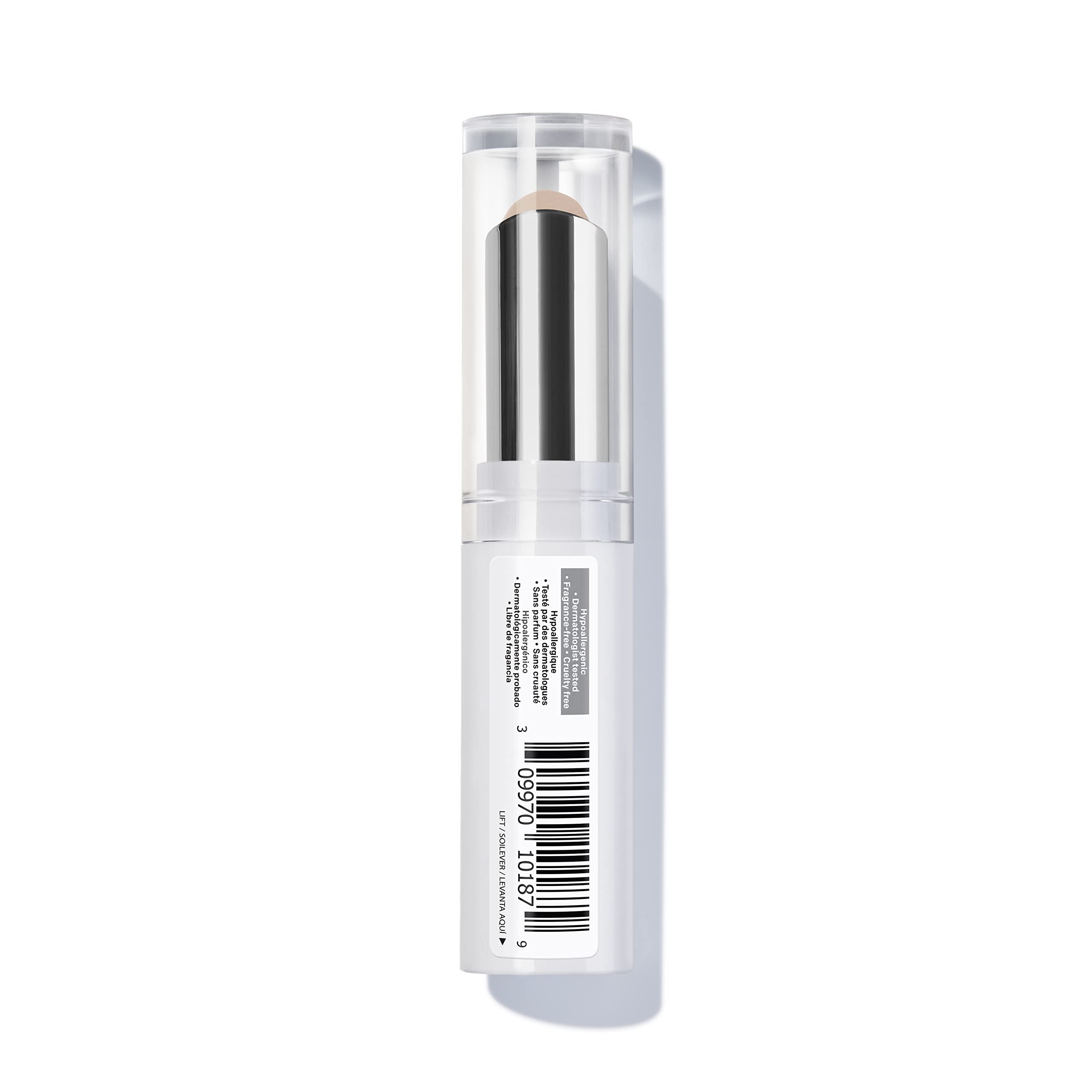 Formule hypoallergénique et testée par des dermatologues pour un usage quotidien.
