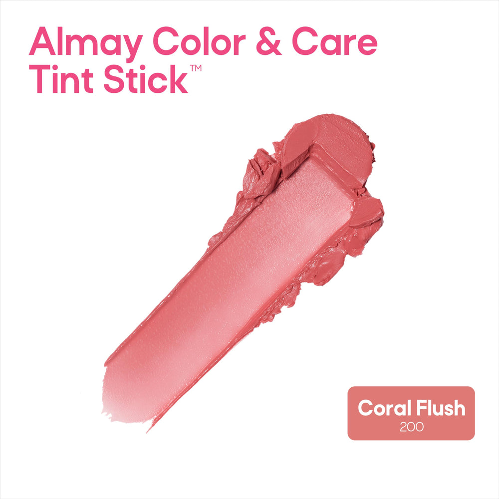Almay Stick Teinte Lèvres et Joues Coral Flush applicateur prêt à glisser