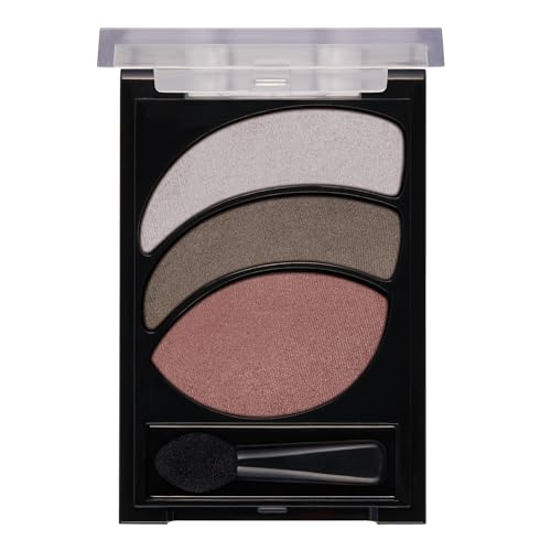 Almay Shadow Trio Mulberry Moonlight — texture veloutée facilitant l'application rapide.