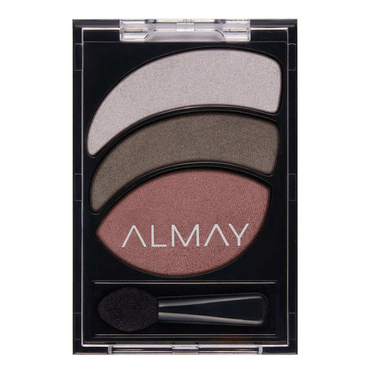 Almay Shadow Trio Mulberry Moonlight — palette polyvalente pour smoky durable et lumineux.