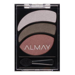 Almay Shadow Trio Mulberry Moonlight — palette polyvalente pour smoky durable et lumineux.
