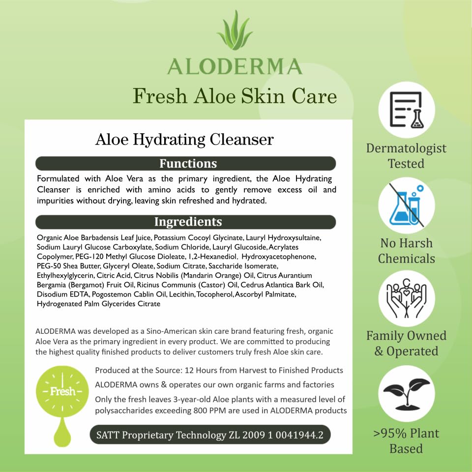 Aloe vera biologique récolté sur nos fermes