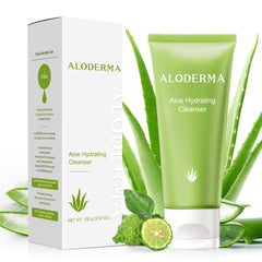 Aloderma Nettoyant Visage Hydratant, bouteille prête à l’emploi pour une peau hydratée