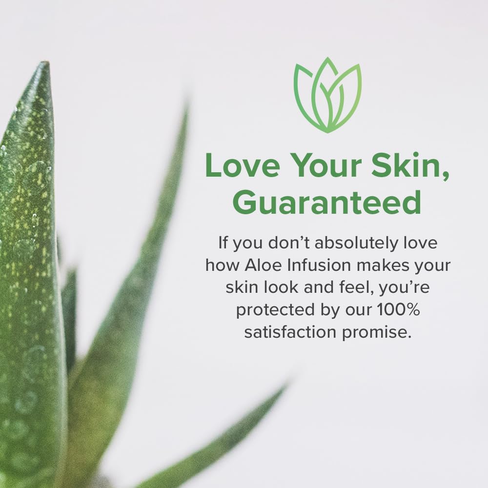 Aloe Infusion texture non grasse adaptée sous le maquillage