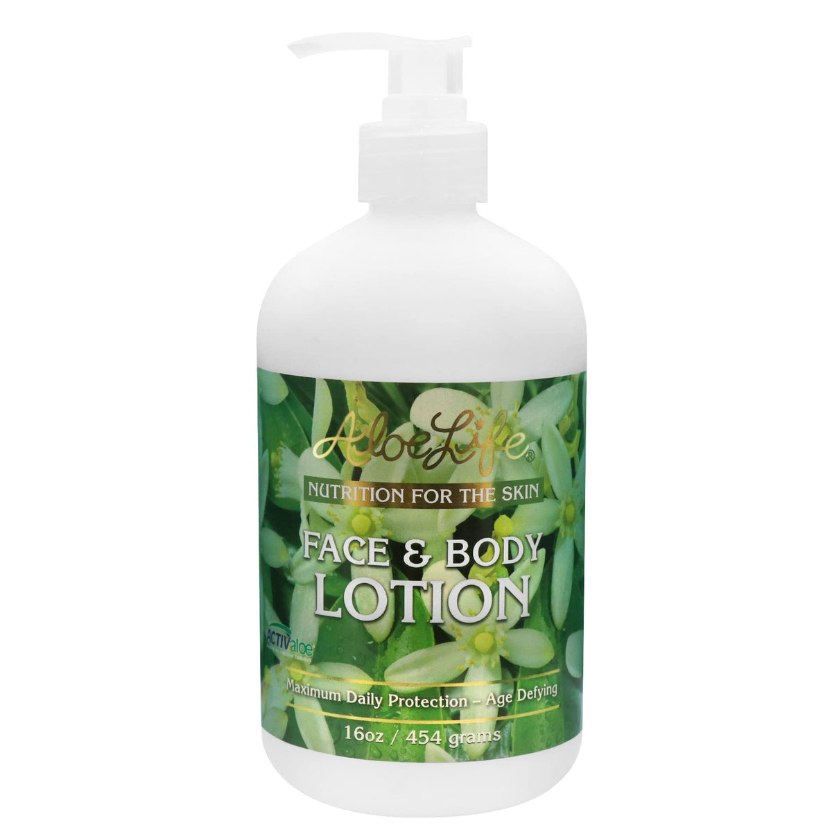Lotion Aloe Life visage et corps concentrée pour hydrater en profondeur.