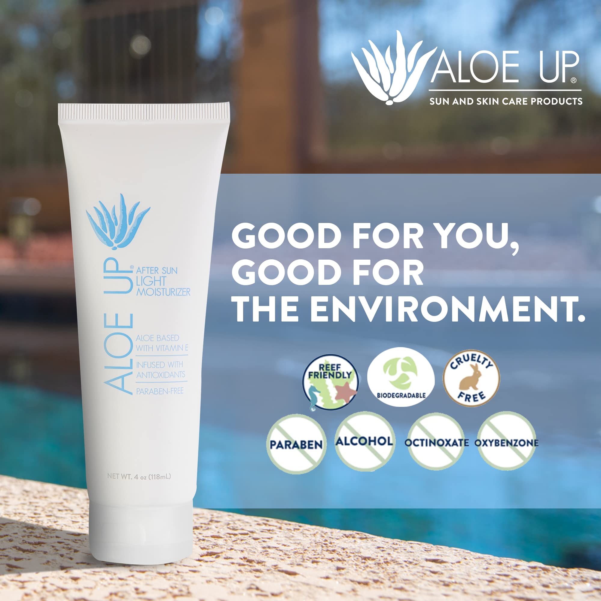 ALOE UP Après Soleil – produit cruelty-free et sans parabènes