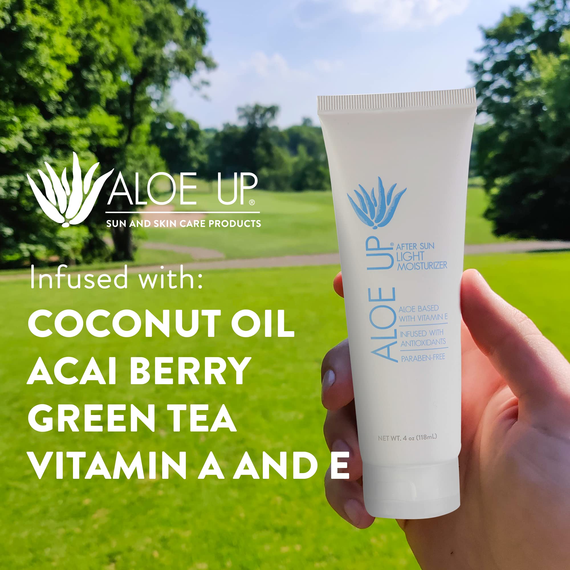 ALOE UP Après Soleil – sans huile minérale pour peau qui respire