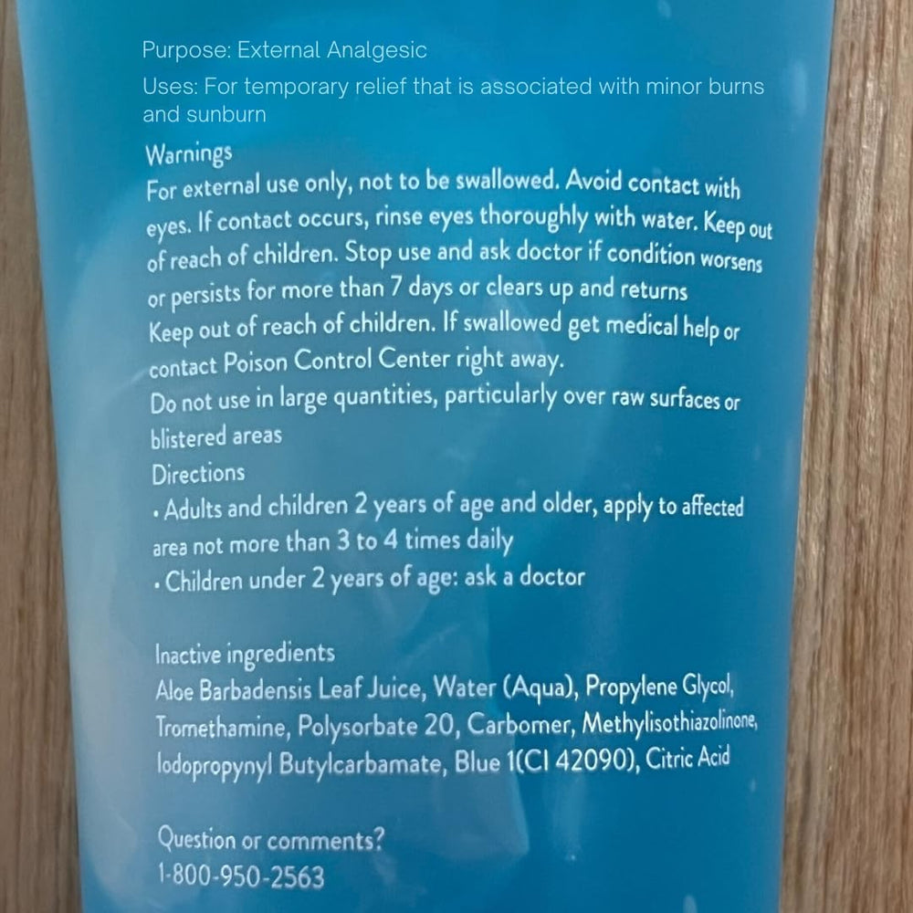 ALOE UP gel aloe vera pur 96-6, douceur et hydratation visage et corps.
