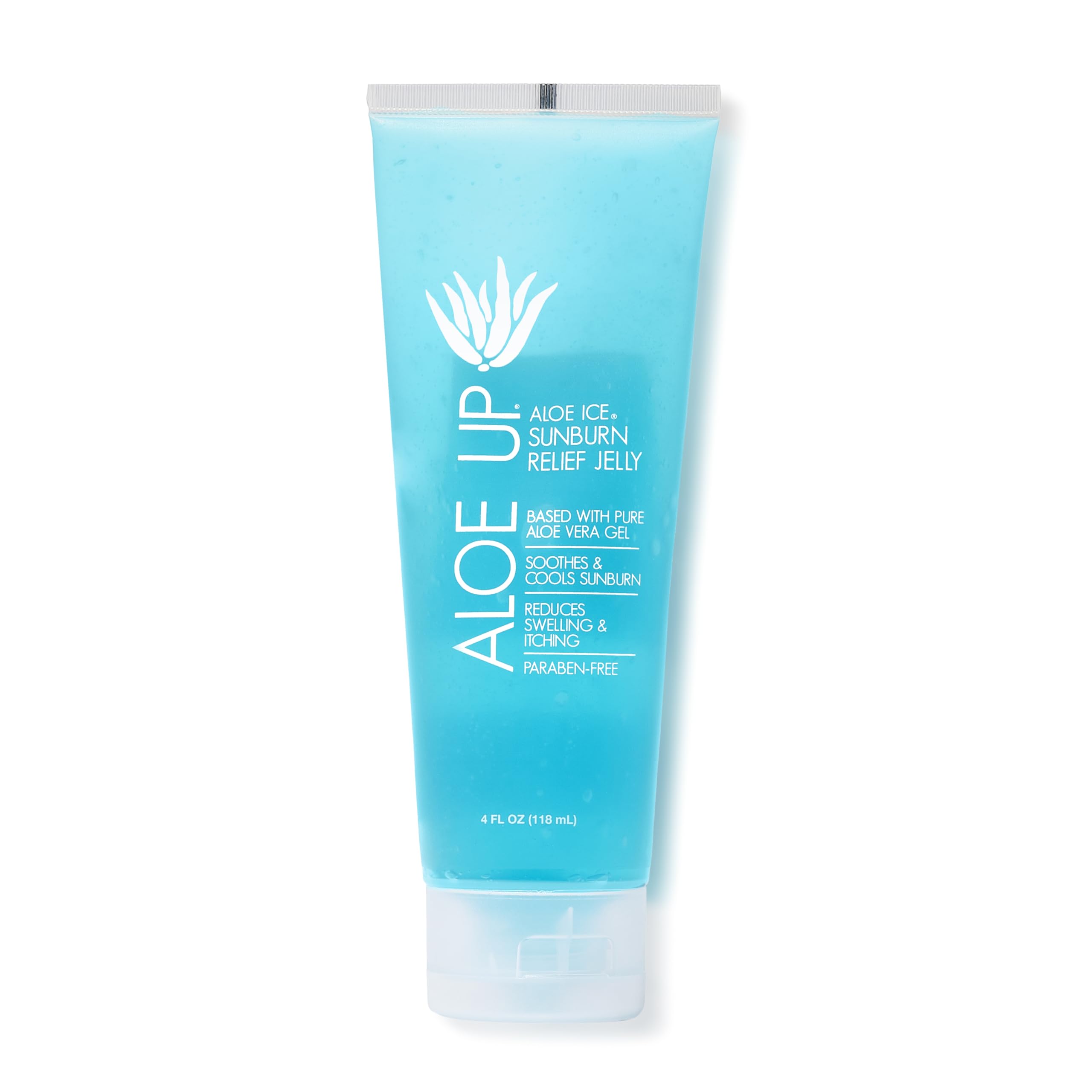 ALOE UP gel-apaisant après-soleil pour visage et corps, hydratation légère et rafraîchissante.