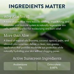 ALOE UP mélange d'huiles naturelles pour nourrir la peau en douceur.