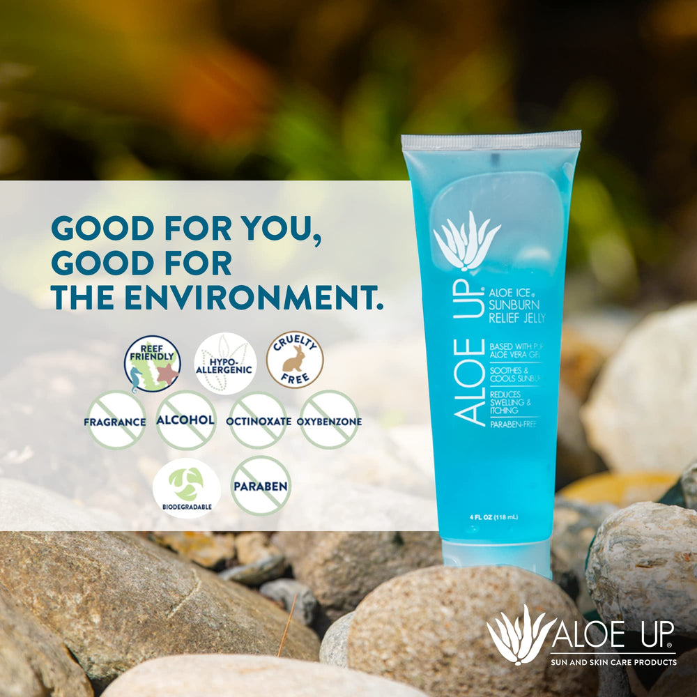 ALOE UP non testé sur animaux, éthique et naturel.