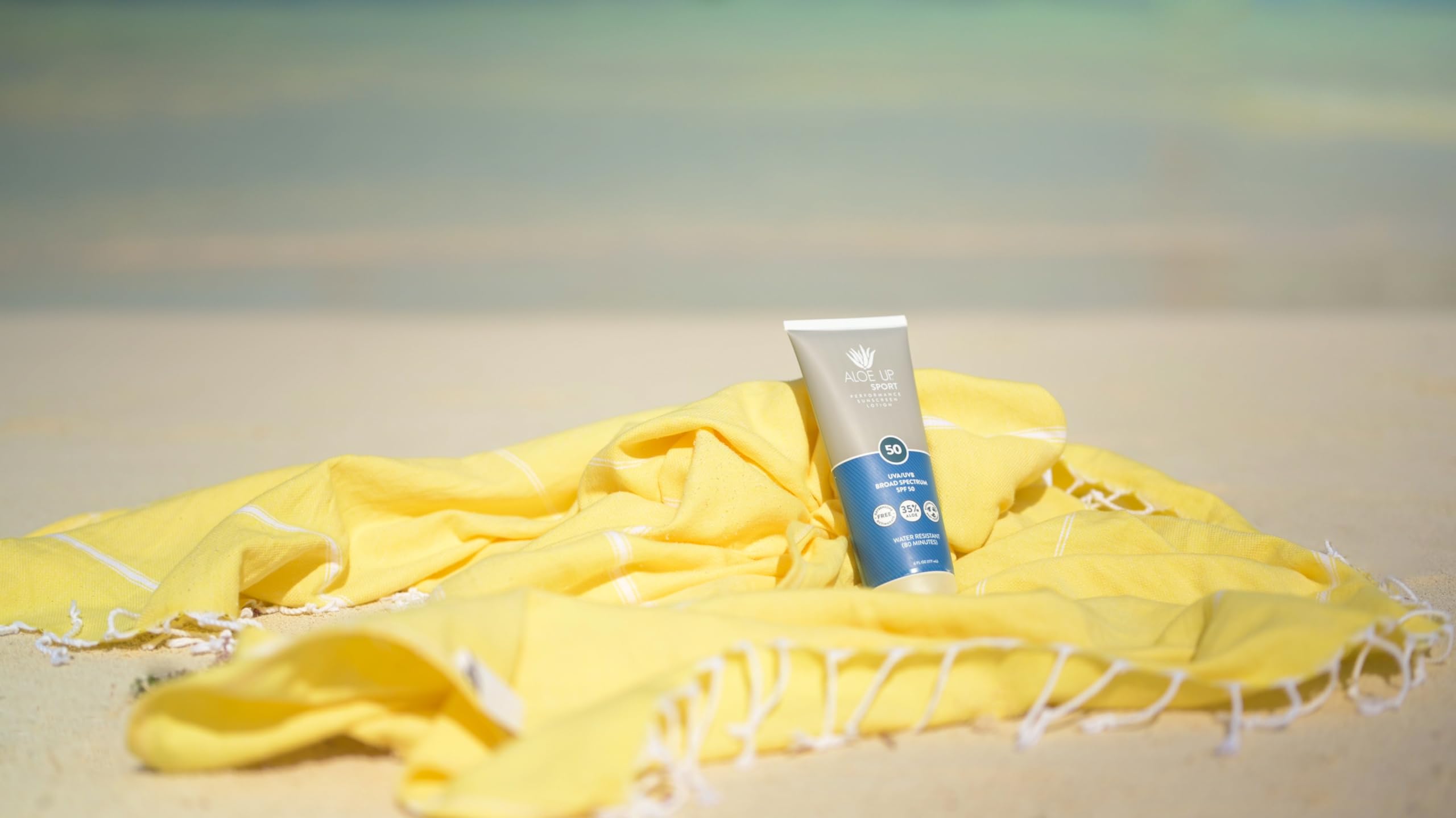 Aloe Up Sport Emballage 6 oz pratique pour le sac de sport.