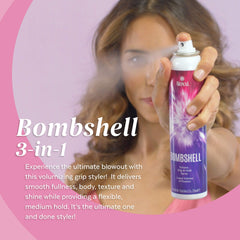 ALOXXI Bombshell – application-cheveux-humide : volume dès le démarrage pour un brushing robuste.