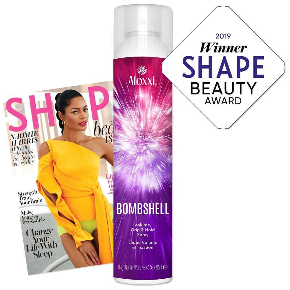 ALOXXI Bombshell – spray-volume : donne du corps et une tenue souple.