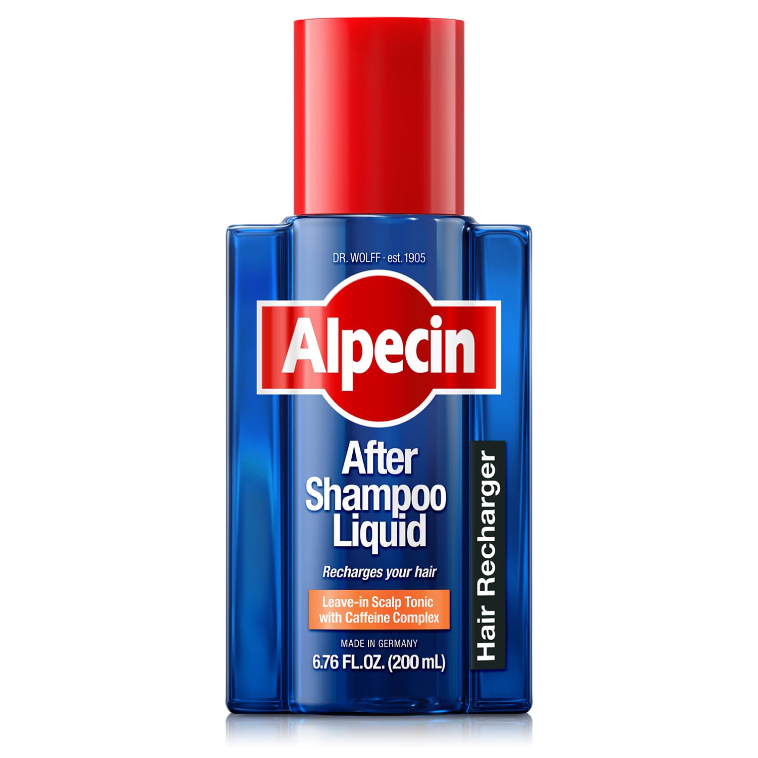 Alpecin Après-Shampooing Liquide en flacon prêt à l’usage quotidien, pour cheveux nourris.