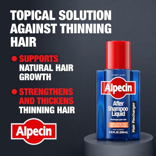Pack Alpecin Caféine : emballage visible, solution pratique pour cheveux clairsemés.