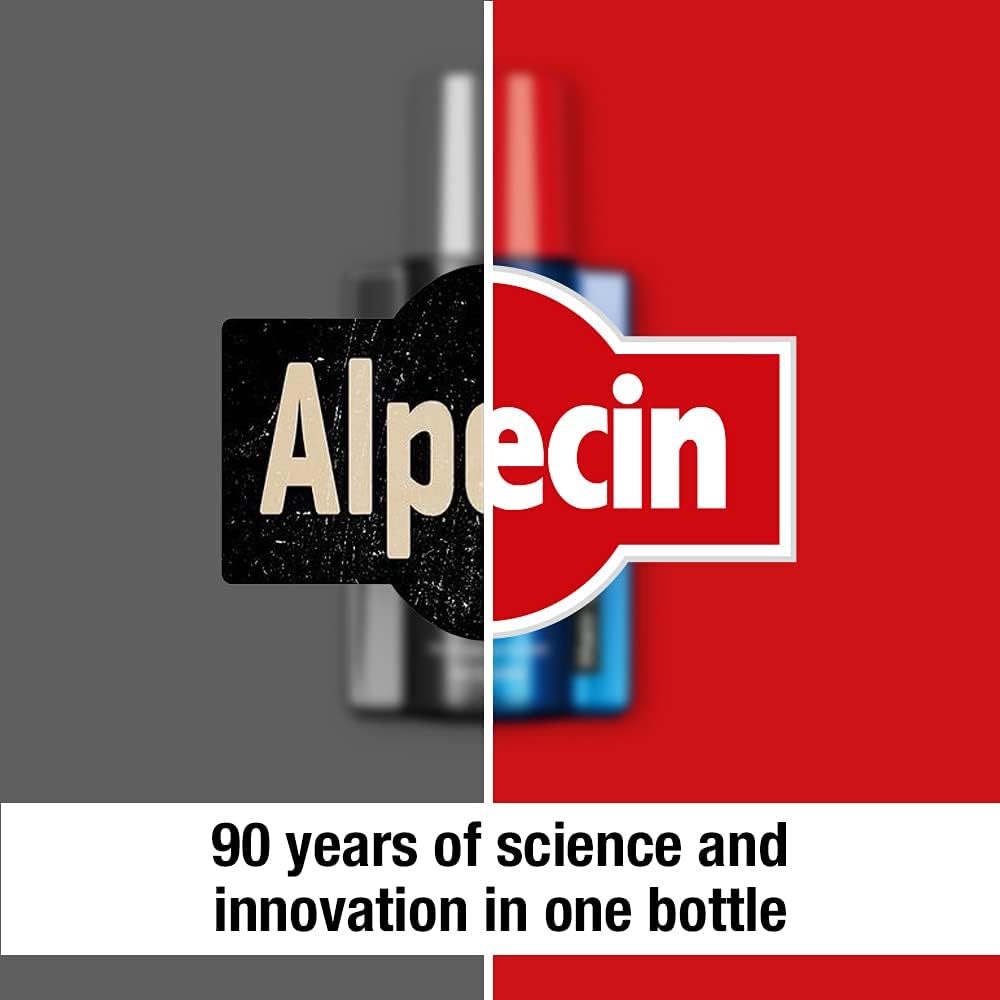 Texture légère d’Alpecin après-shampooing liquide sans résidu gras.