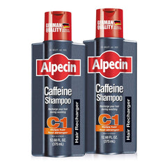 Alpecin C1 Shampoing Caféine : Bouteille visible, énergie rafraîchissante pour le cuir chevelu.