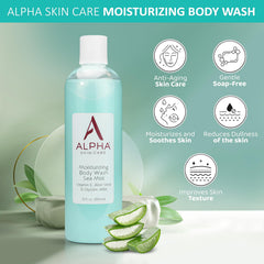 Alpha Skin Care: aloé vera apaisant, soin hydratant après la douche.