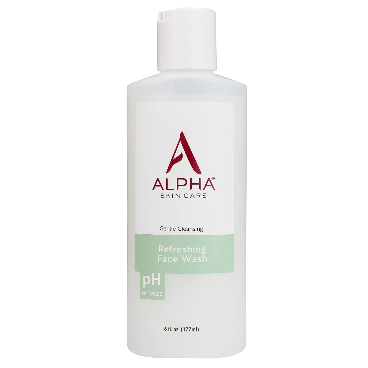 Alpha Skin Care: bouteille du nettoyant visage rafraîchissant purifiant en douceur