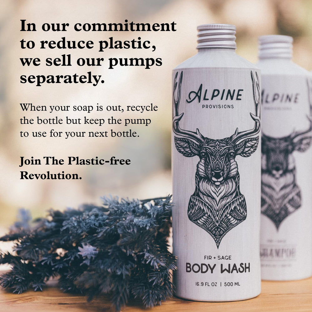 Alpine Provisions – ingrédients botaniques aloe vera et huile de coco, hydratation.