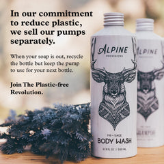 Emballage aluminium recyclable Alpine Provisions pour limiter les déchets plastiques.