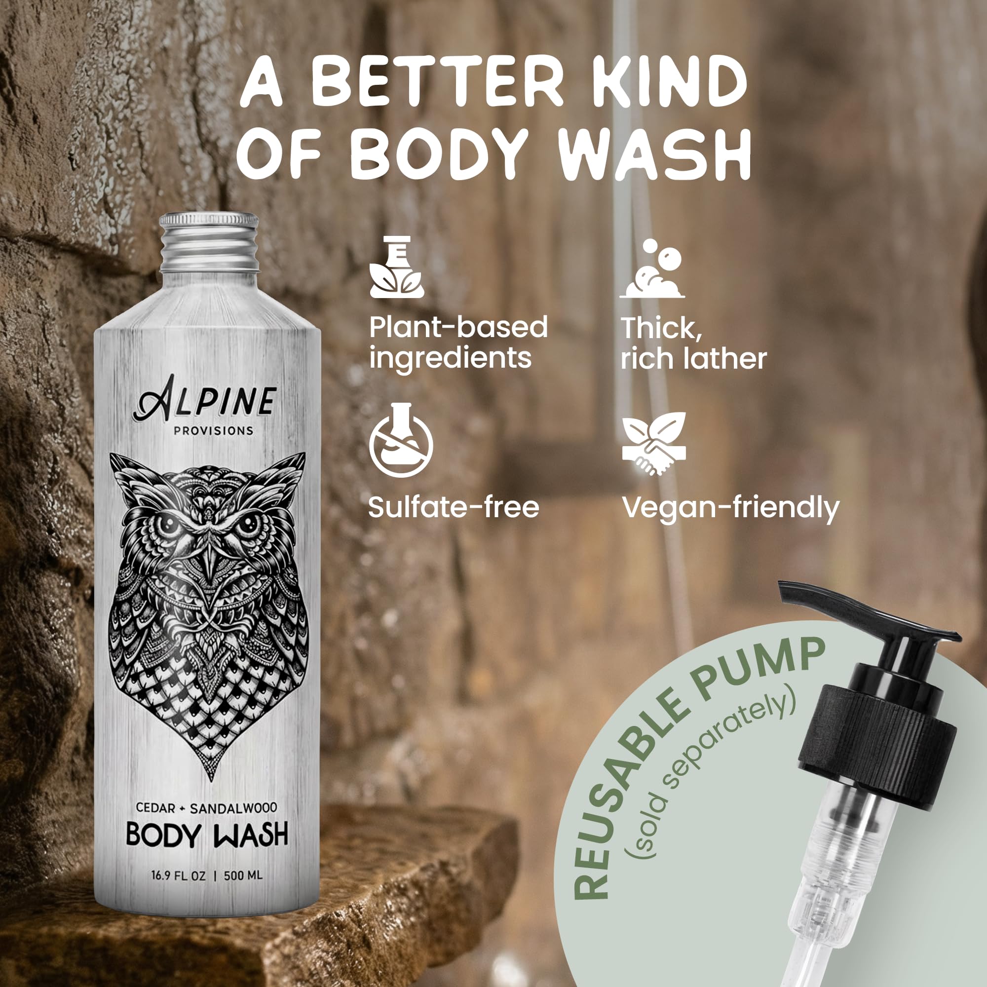 Alpine Provisions – moment spa à domicile grâce au parfum boisé.