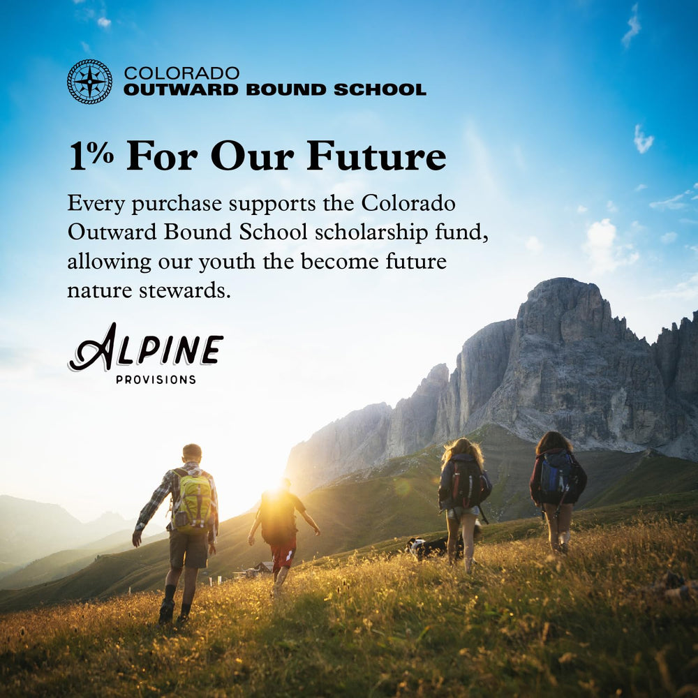 Alpine Provisions – emballage en aluminium recyclable, sans plastique.
