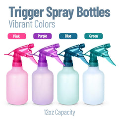 Bouteille alpree pulvérisateur 12oz violet pour arrosage précis