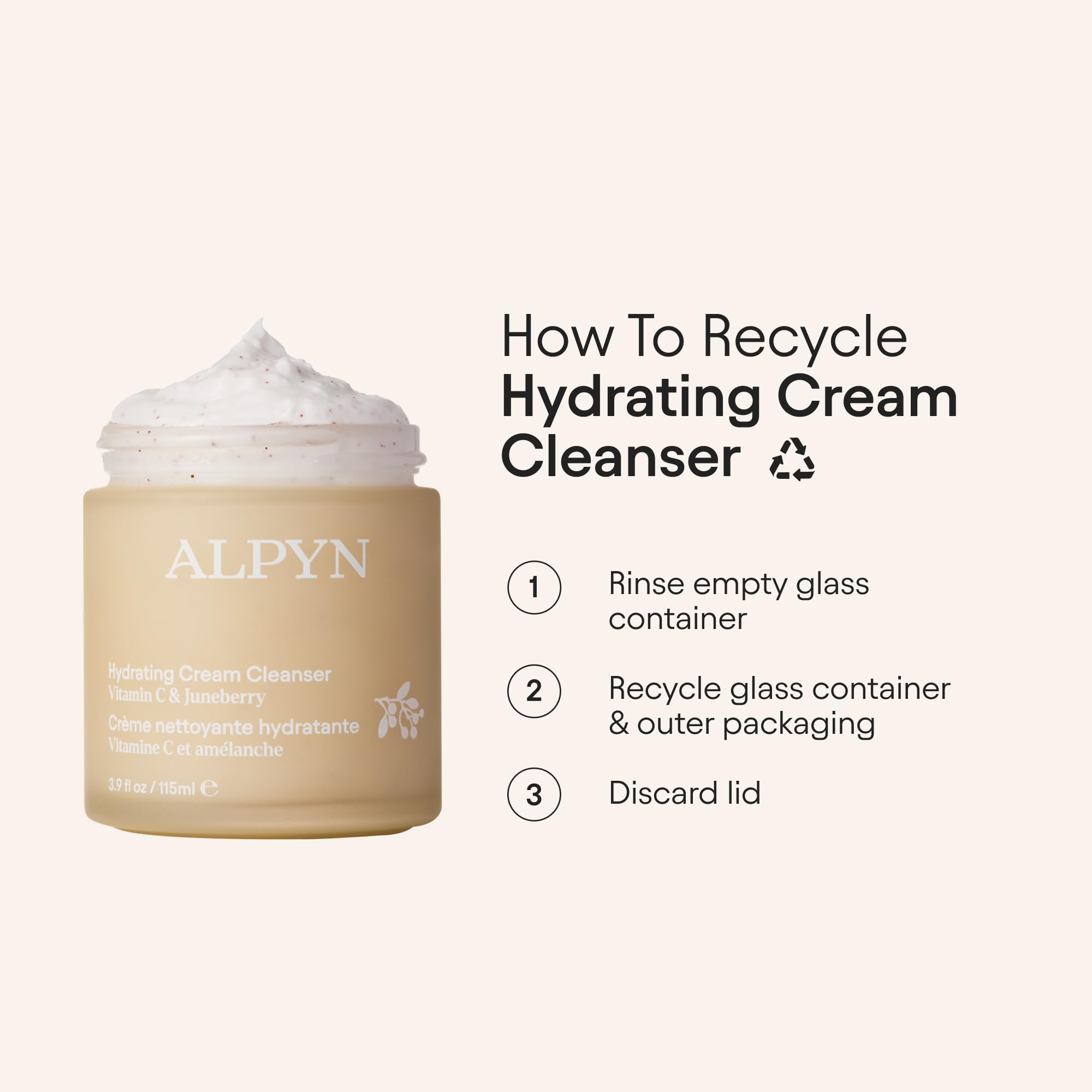 ALPYN Beauté routine complète avec emballage durable et soin responsable.