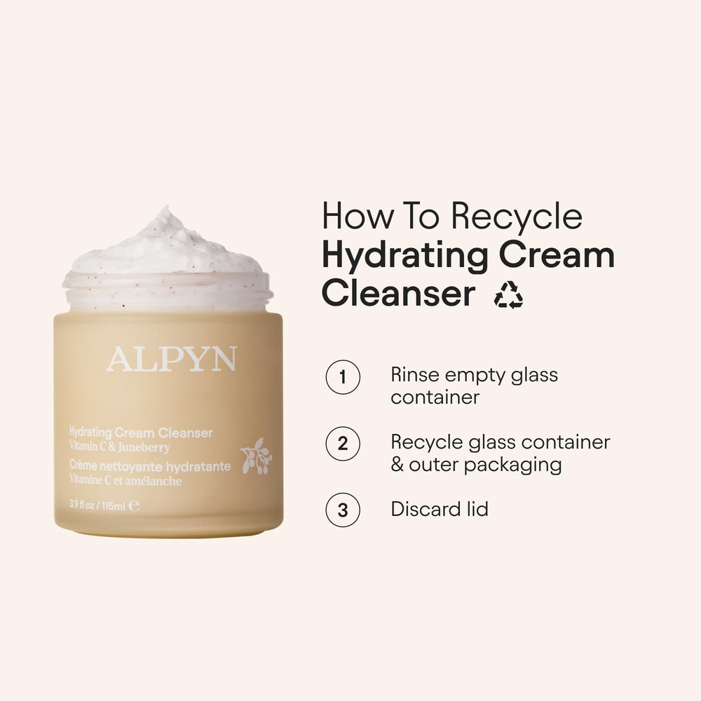 ALPYN Beauté routine complète avec emballage durable et soin responsable.