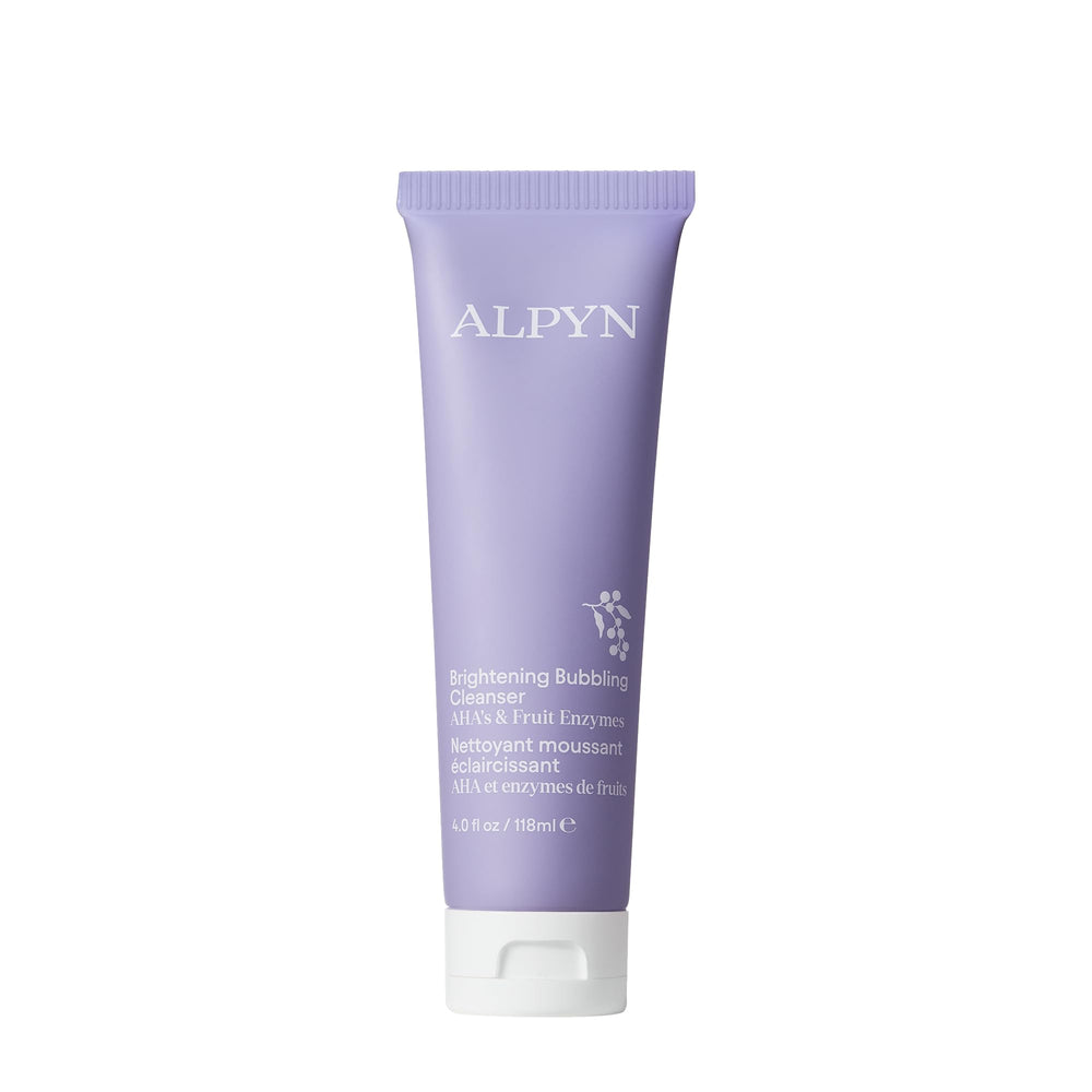 Alpyn Beauty nettoyant visage crème mousseuse aux enzymes de fruits nettoie et hydrate