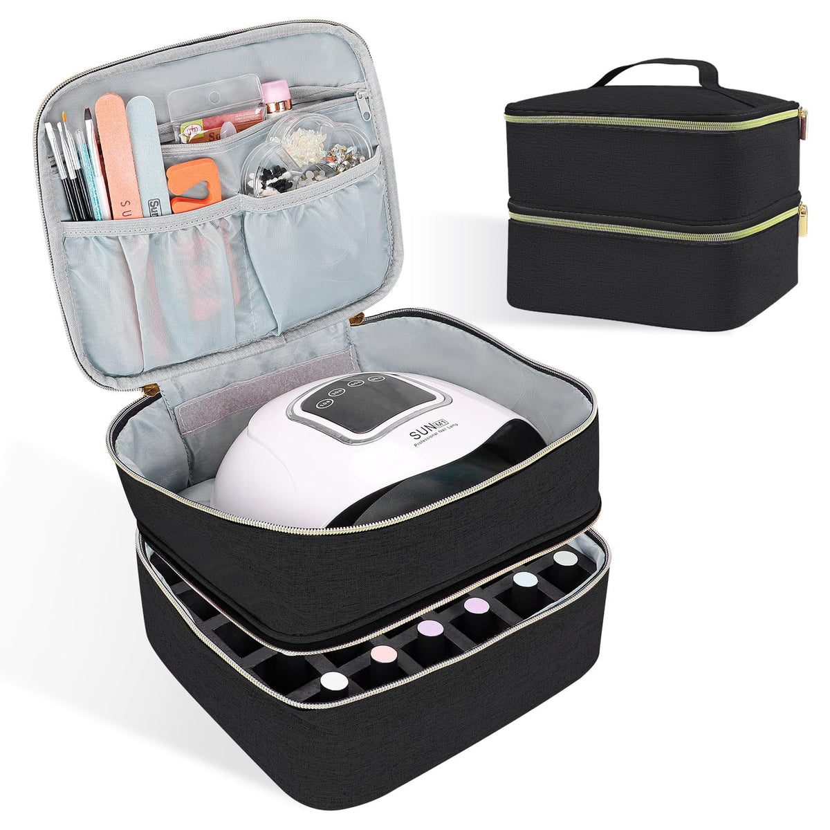 ALSLEA organisateur vernis 30 bouteilles—rangement pratique.