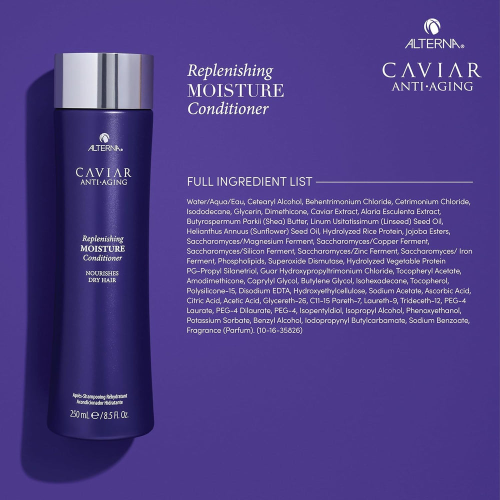 Complexe Age Control d'Alterna, revitalise les cheveux soumis au vieillissement.