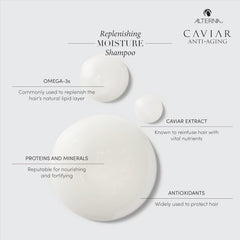 Extrait de caviar Alterna, ingrédient clé pour nourrir les cheveux.