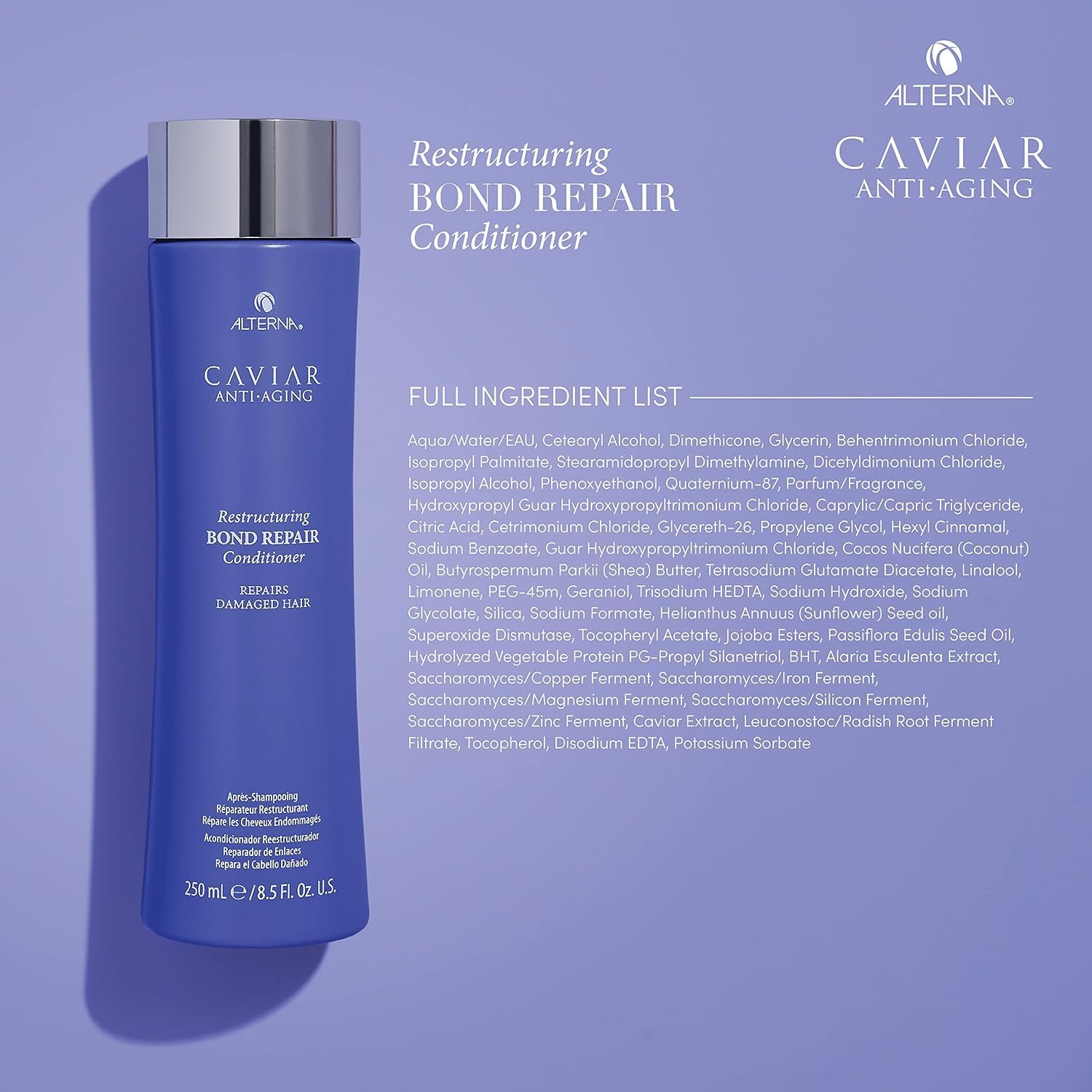 Alterna CAVIAR-brillance-reflets – couleur et éclat renforcés pour un look sain.