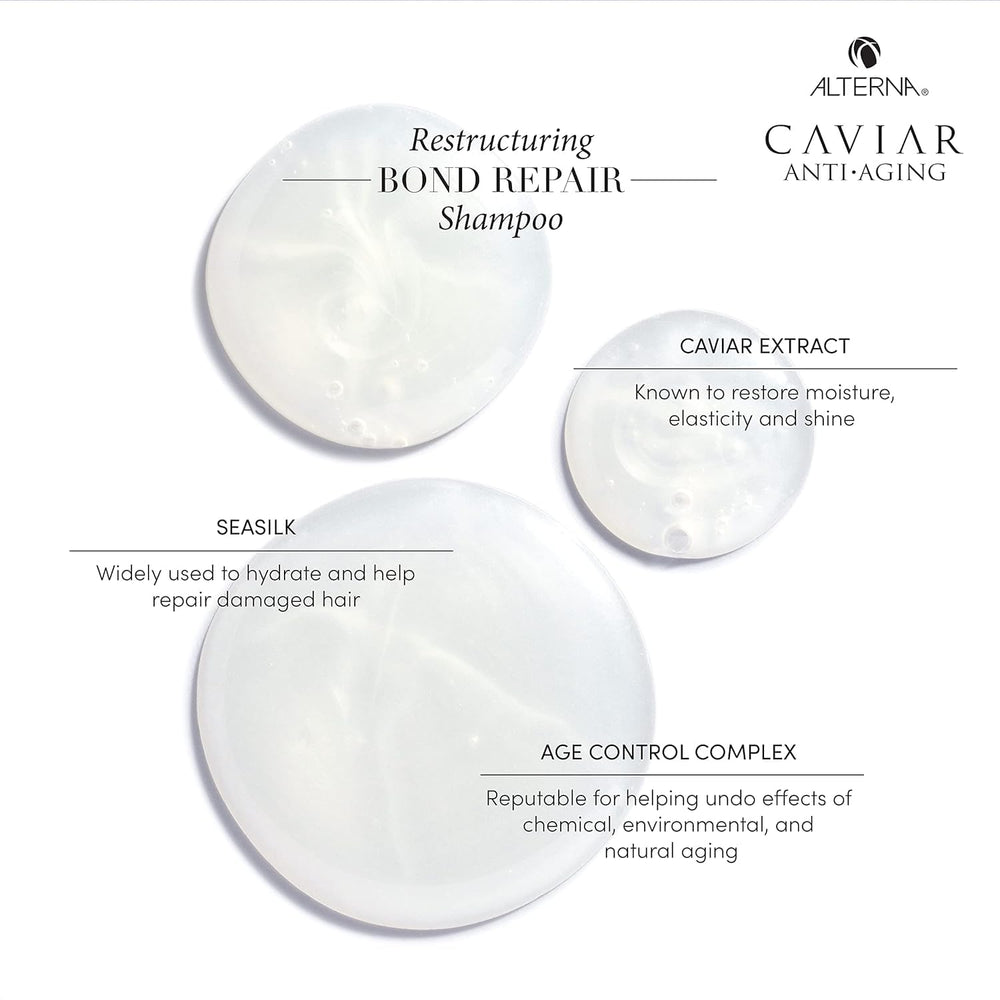 Alterna CAVIAR-texture-cremeuse – cheveux plus lisses et nourris après chaque étape.