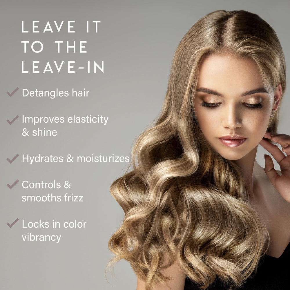 Cheveux hydratés et souples grâce à ALURAM et ingrédients végétaux.