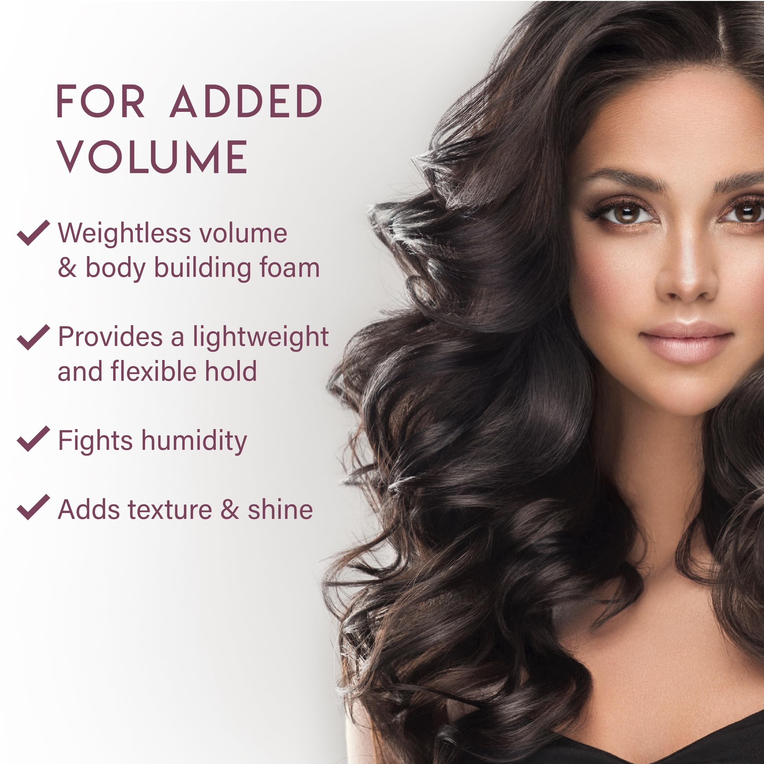 ALURAM Mousse Texture Mousseuse : définition légère et douceur capillaire.