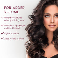 ALURAM Mousse Texture Mousseuse : définition légère et douceur capillaire.
