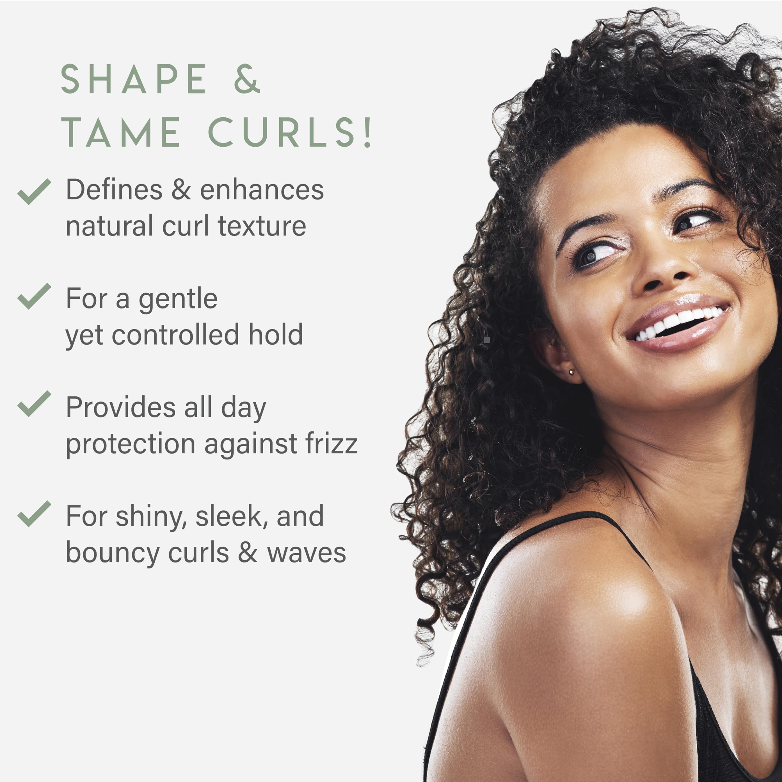 ALURAM Curl Cream hydratation profonde grâce a l eau de coco pour boucles souples