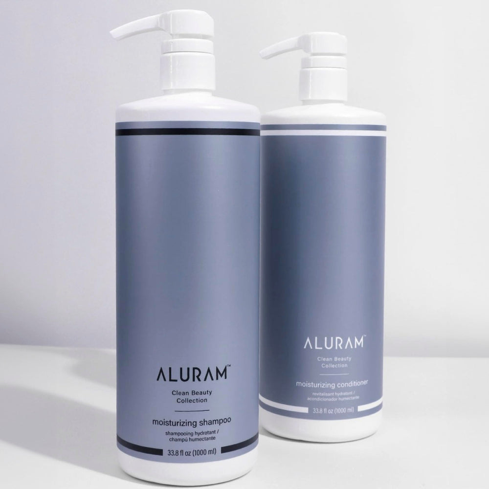 ALURAM Shampoing Eau de Coco – étiquette claire, sans sulfates et sans parabènes.