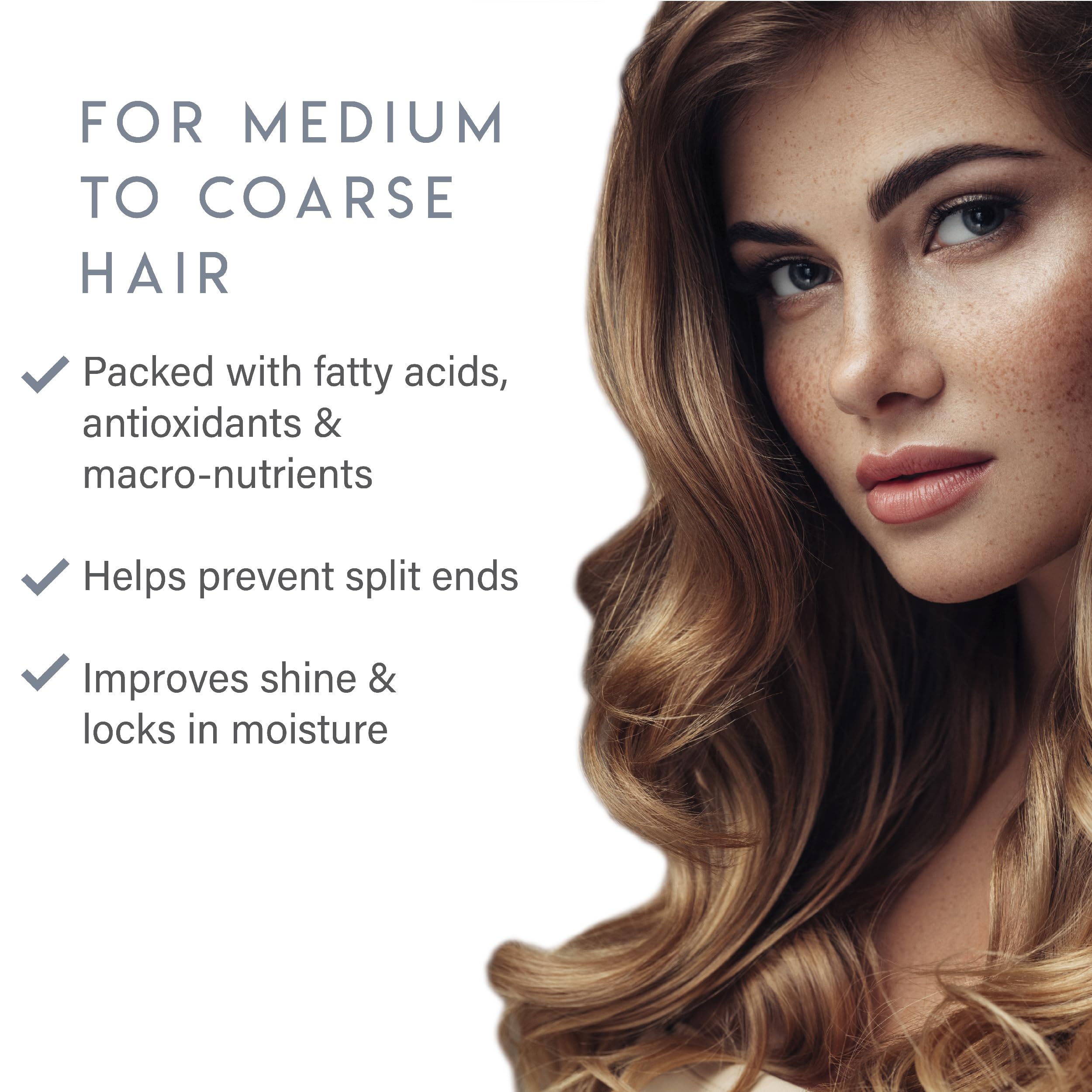 ALURAM Conditionneur Coco Texture Creme : zoom sur la texture crémeuse facilitant le démêlage.