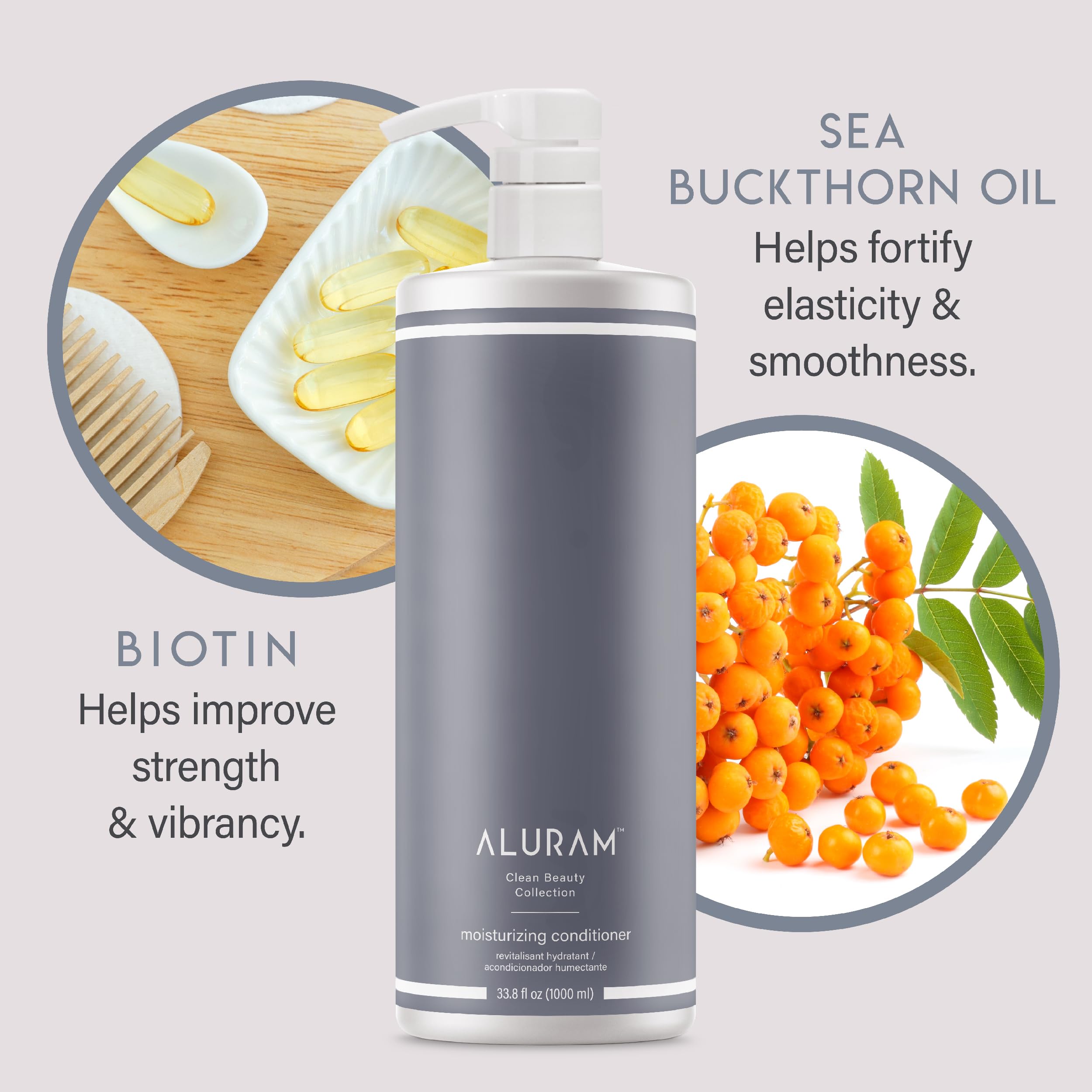 ALURAM Usage Quotidien Cheveux Moyennes-Coarses : démonstration d'une routine hydratante.